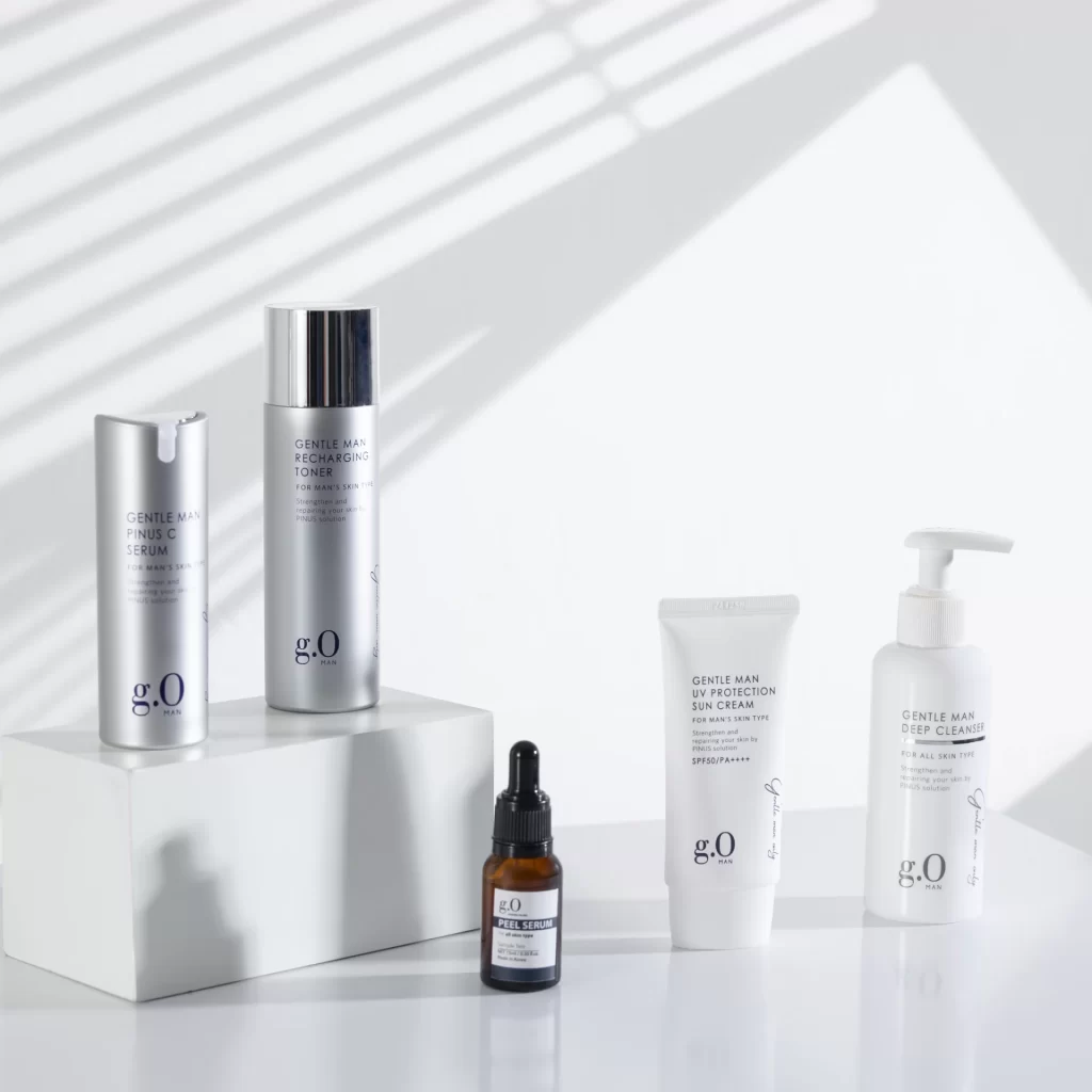 Combo 5 sản phẩm g.O (SRM, Toner, Peel. Serum, KCN)