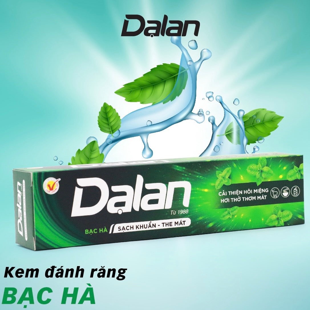 KEM ĐÁNH RĂNG BẠC HÀ THE MÁT 180G - DẠ LAN