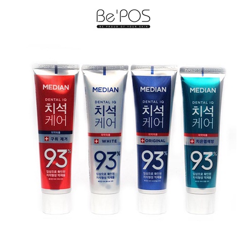 KEM ĐÁNH RĂNG DENTAL IQ 93% TOOTHPASTE 120G - MEDIAN