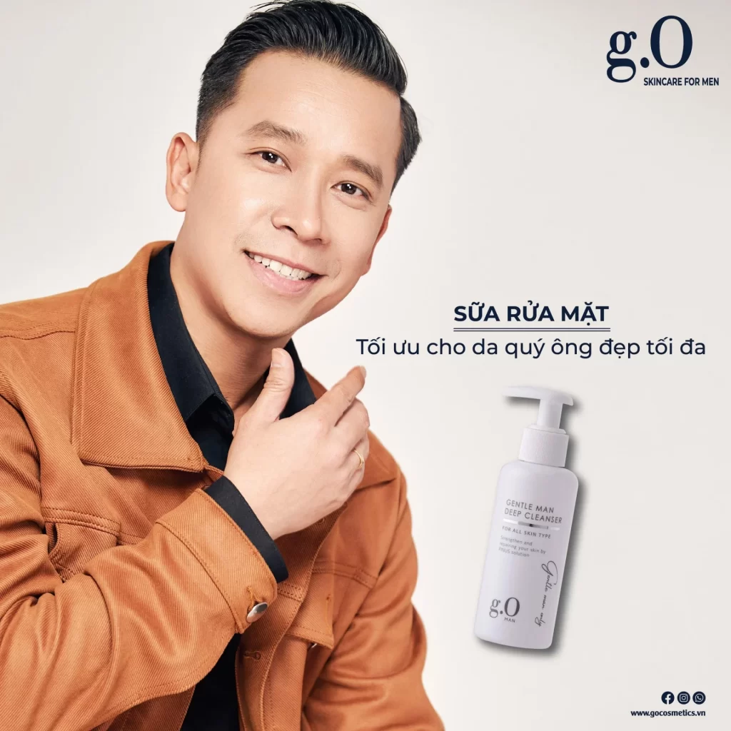 Sữa rửa mặt g.O Gentle Man Deep Cleanser