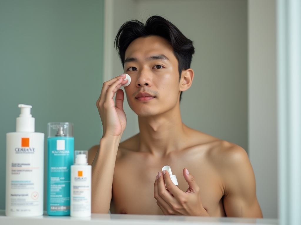 Chăm sóc da nhạy cảm cho nam
