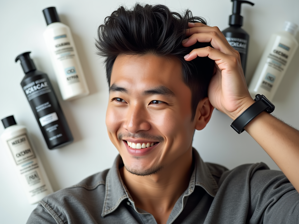 Tăng Độ Dày Tóc Nam