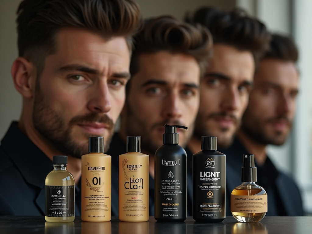 Dầu Dưỡng Tóc Bóng Mượt Dành Cho Nam Giới
