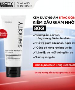 Kem dưỡng ẩm cho nam đa năng kiểm soát dầu nhờn 5 in 1 Men Stay Simplicity Facial Moisturizer 80g