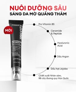 Kem mắt cho nam dưỡng sáng ngừa quầng thâm nếp nhăn Men Stay Simplicity Recharge Pro15g