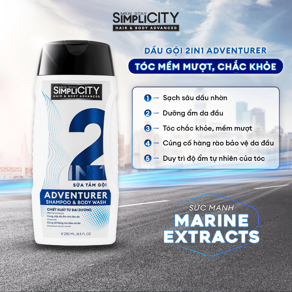 Dầu gội Men Stay Simplicity - Mùi hương