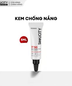 [GIFT] Kem chống nắng cho nam 3in1 bảo vệ da vượt trội SPF 50 PA+++ Men Stay Simplicity Invisible Sunscreen 5ml