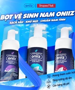 Bọt vệ sinh nam giới Oniiz Dung dịch tạo bọt hương nước hoa 100ml