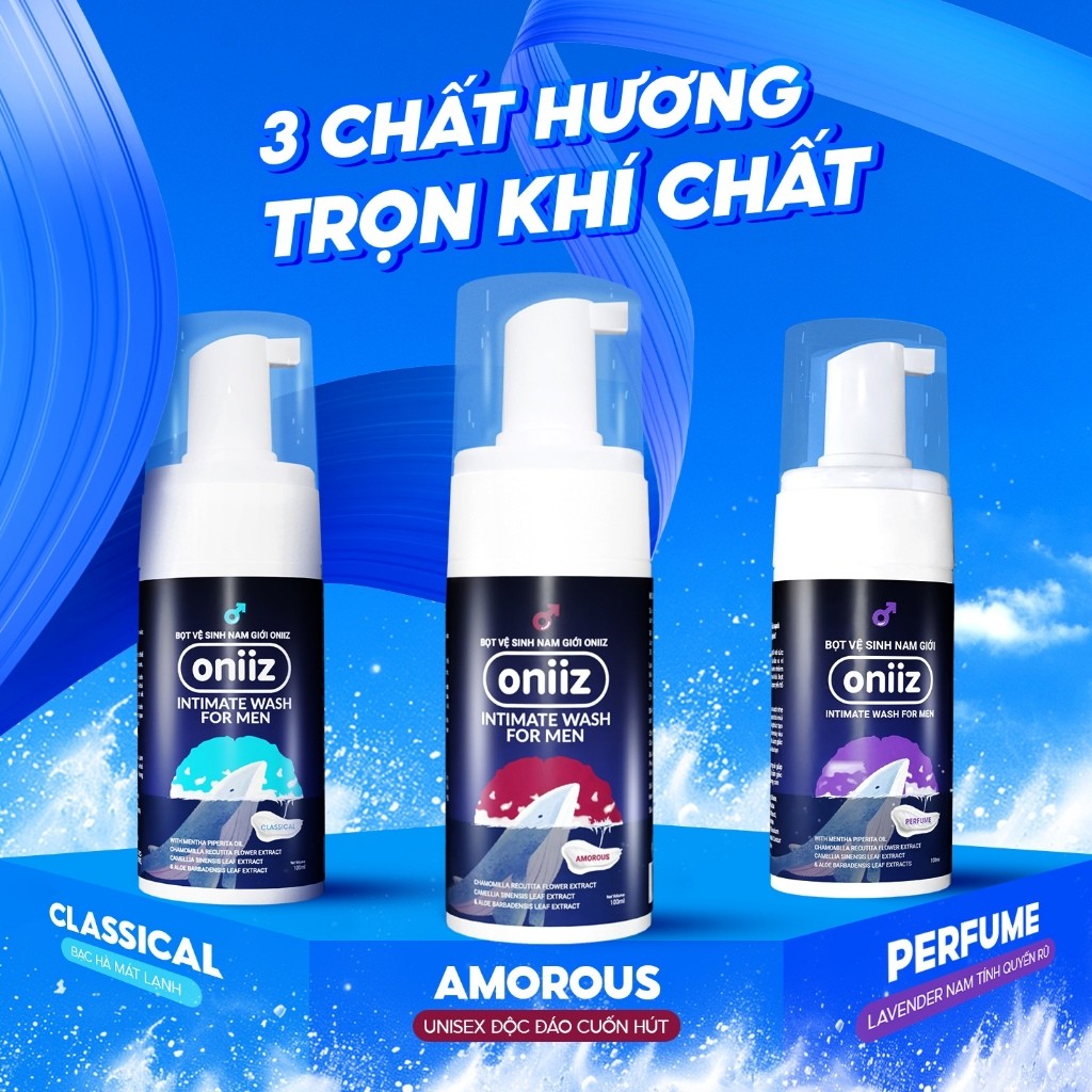 Bọt Vệ Sinh Nam Giới Oniiz