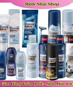Bộ Sữa rửa mặt,Lăn khử mùi, Xịt thơm cơ thể Balea men cho nam của Đức - Mẫu mới nhất