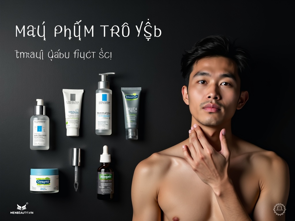Mỹ phẩm trị mụn ẩn hiệu quả dành cho nam giới