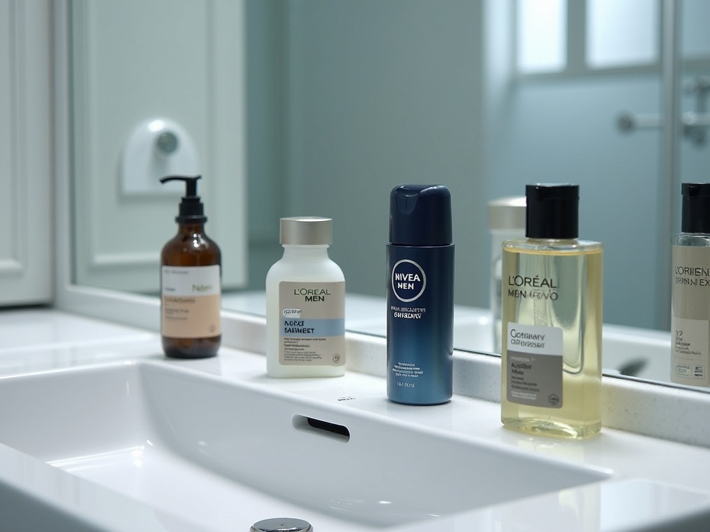 Mỹ phẩm làm sáng da mặt cho nam giới